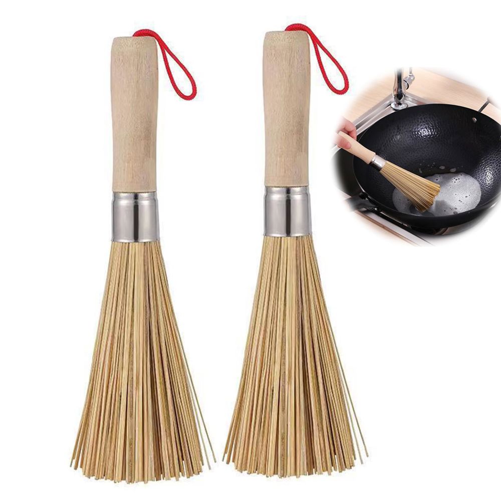 Traditional brush for cleaning dishes
