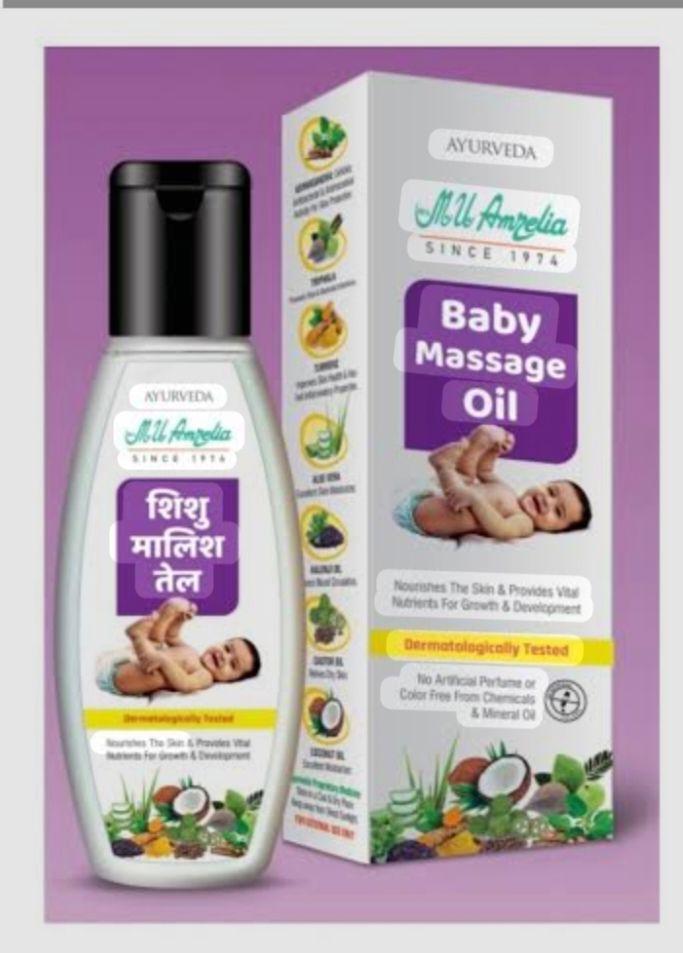 Baby massage oil
